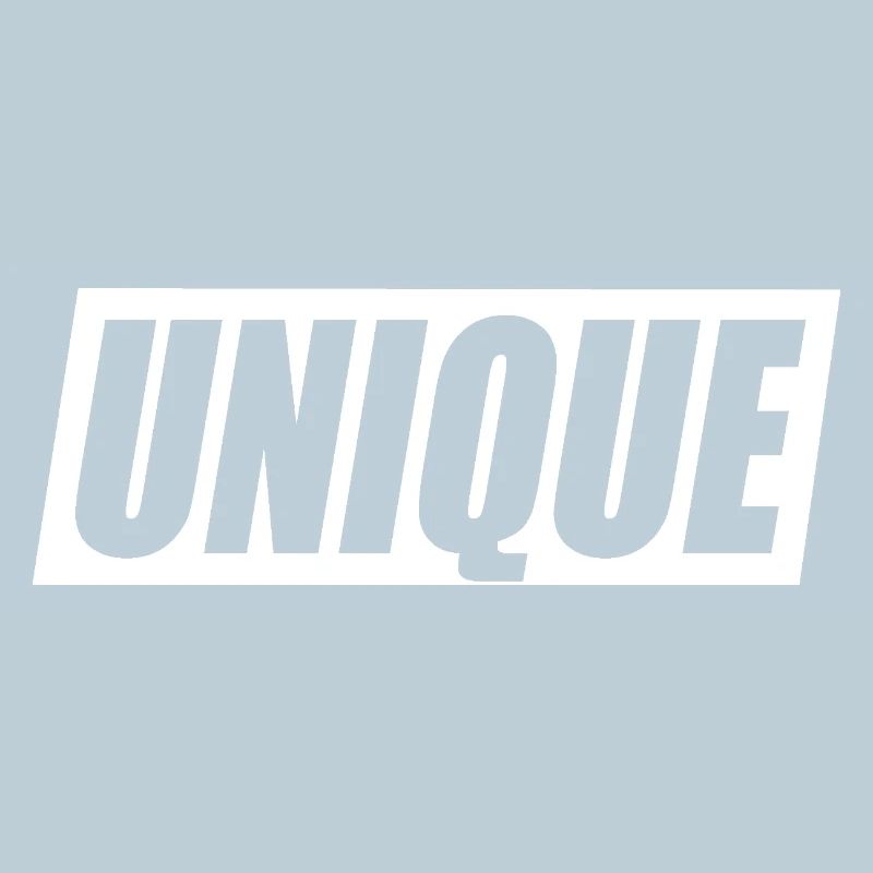 unique, unique, unique valeur de soi unique