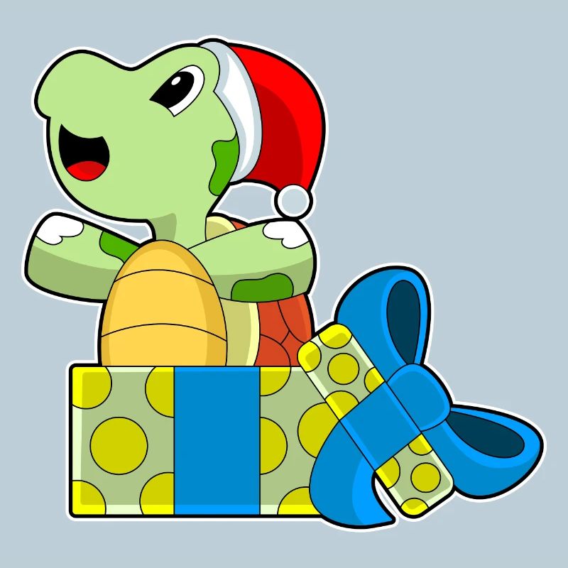 Turtle Christmas Packages