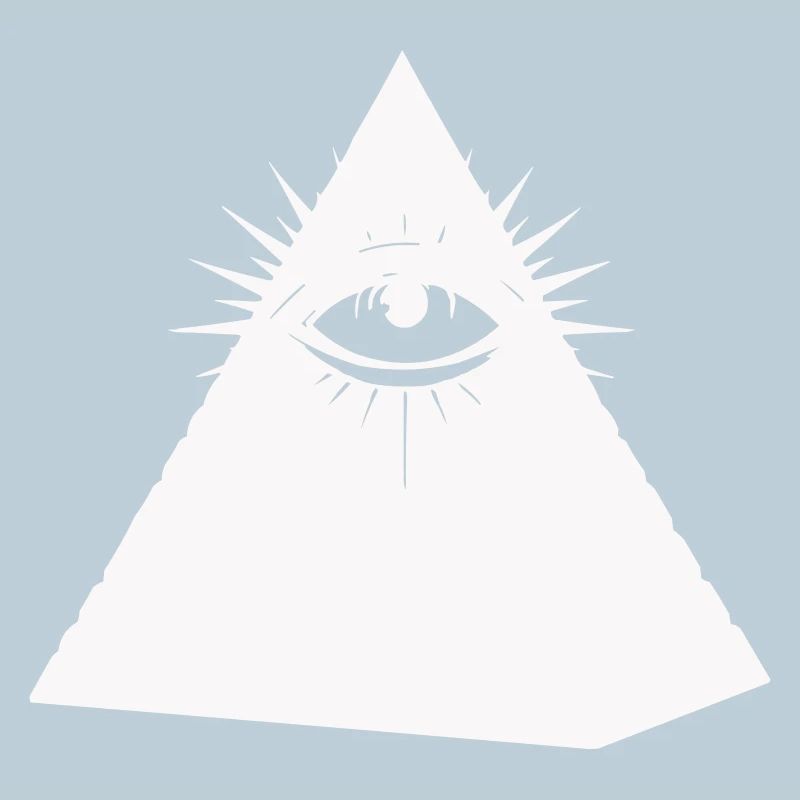 Symbole de l’œil pyramidal Illuminati