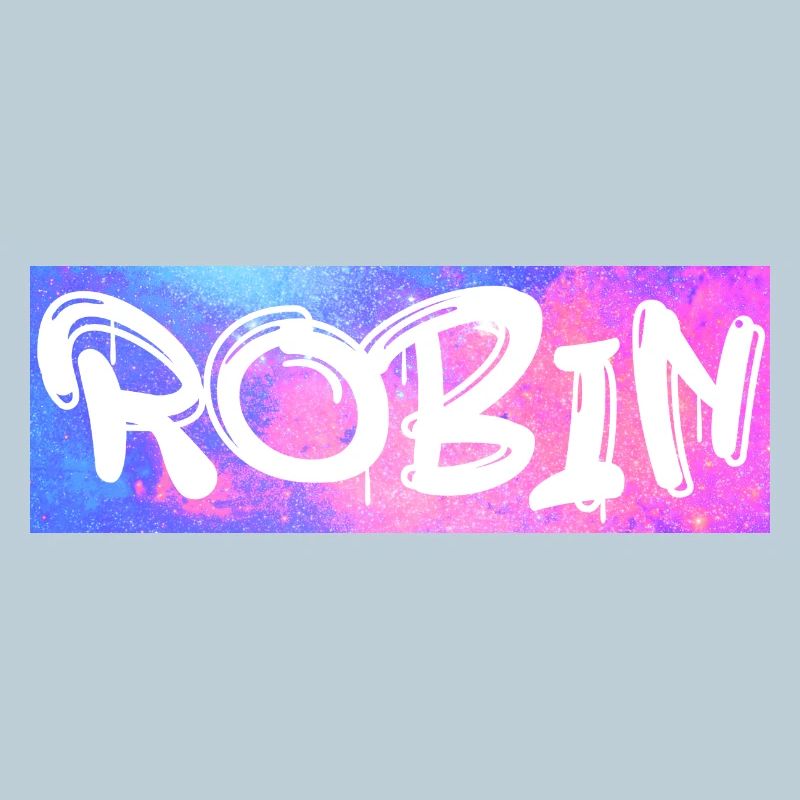Robin Name Geschenk Geschenkidee Galaxie