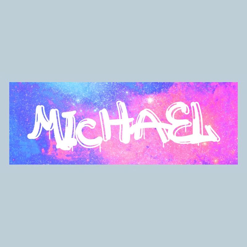 Michael Name Gift Gift Idea Galaxy