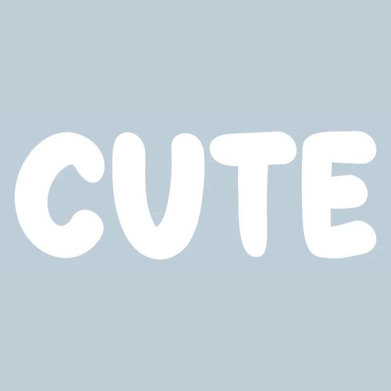 cute title with puffy Font
