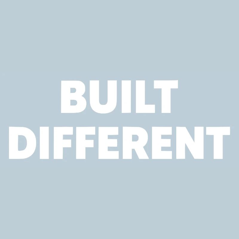 Construit différemment – Typographie audacieuse