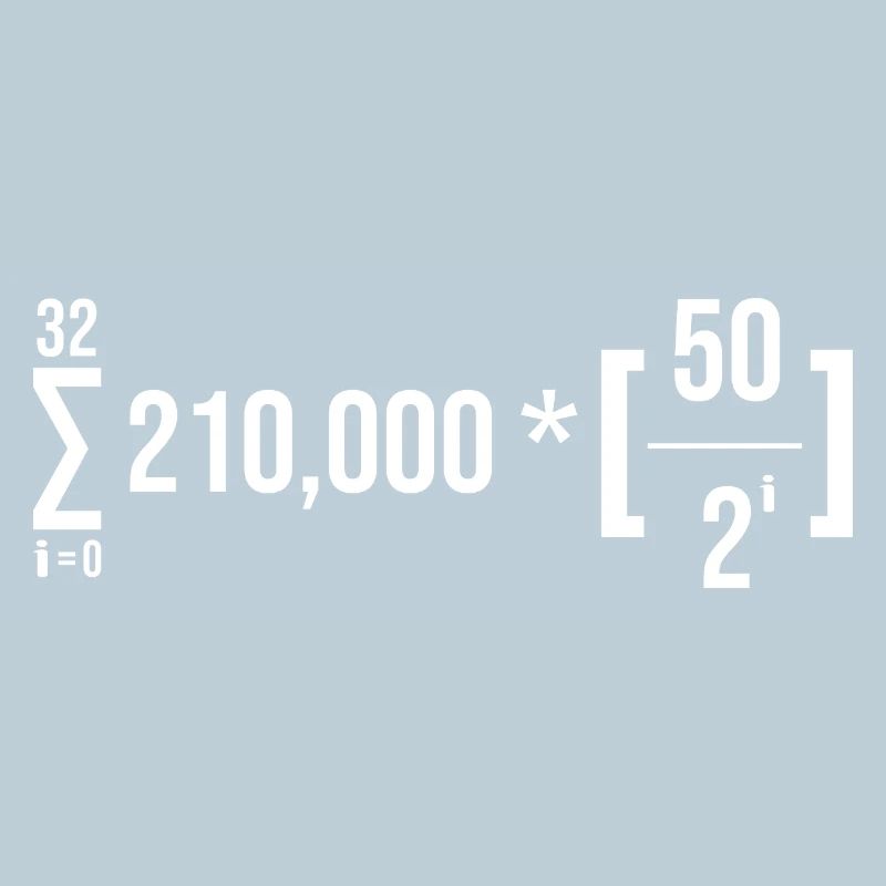 Bitcoin Supply Formula