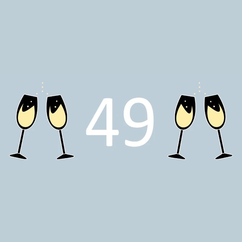 49e anniversaire 49 ans 49 ans numéro 49
