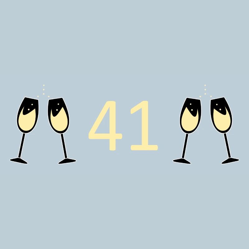 41e anniversaire 41 ans 41 ans 41 ans numéro 41