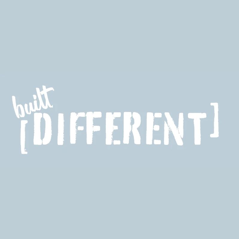 Construit différemment – Déclaration de faute de frappe Tendance