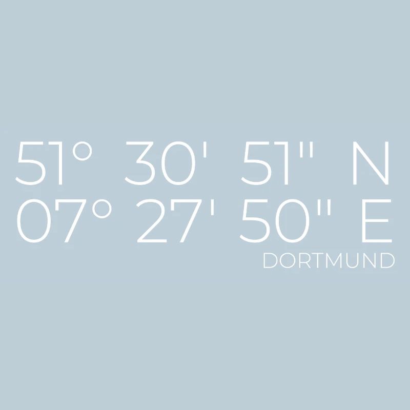 Coordinates Dortmund