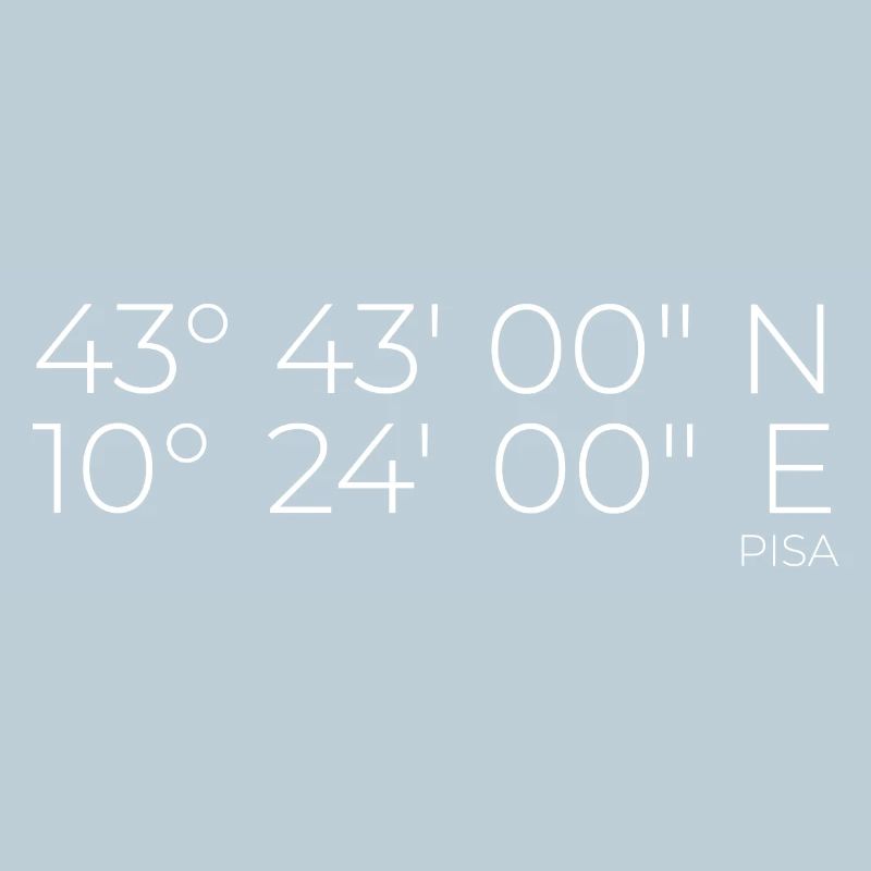 Coordinates: Pisa, Italy