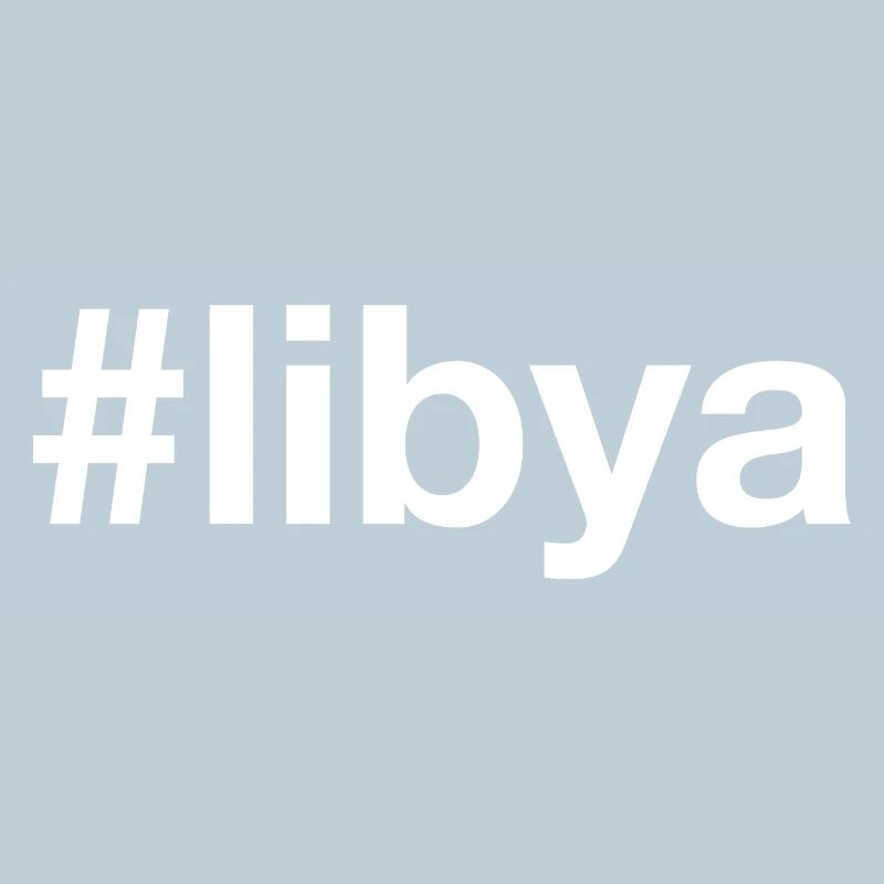 LIBYE Hashtag Libyen