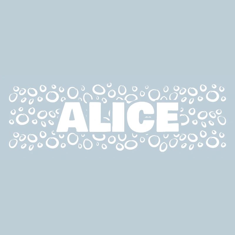 Typographie d'Alice Leopard