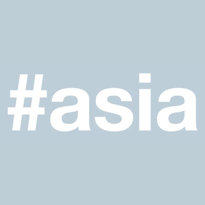ASIE Asiatique Hashtag