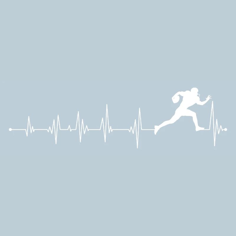 Conception de silhouette de course à pied de cœur