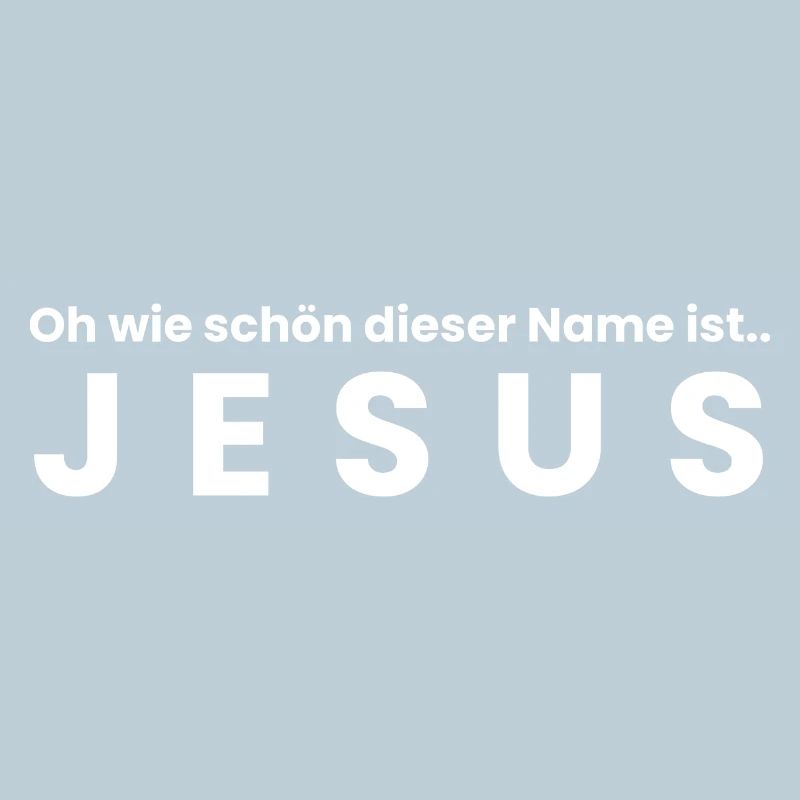 Der Name Jesus - christliche kleidung