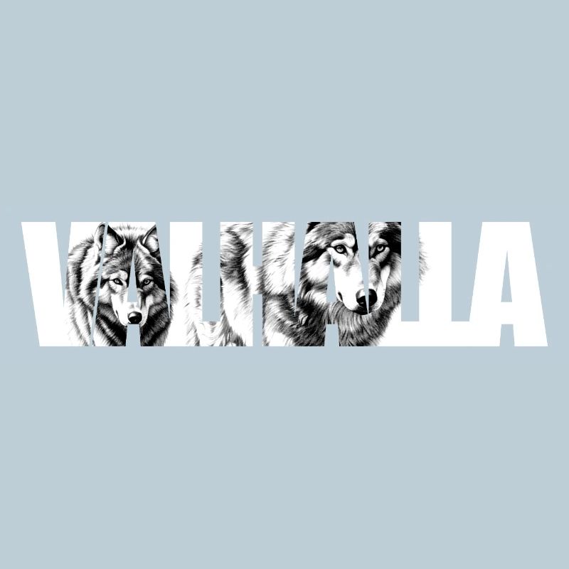 Wolfsruf Typografie
