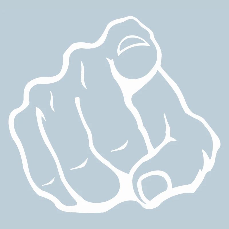 Zeigefinger Silhouette