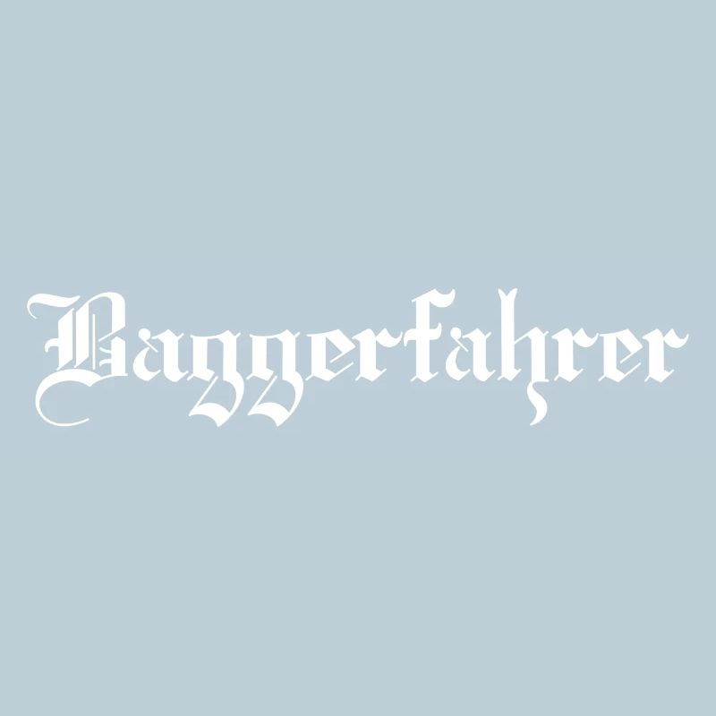 Der Baggerfahrer
