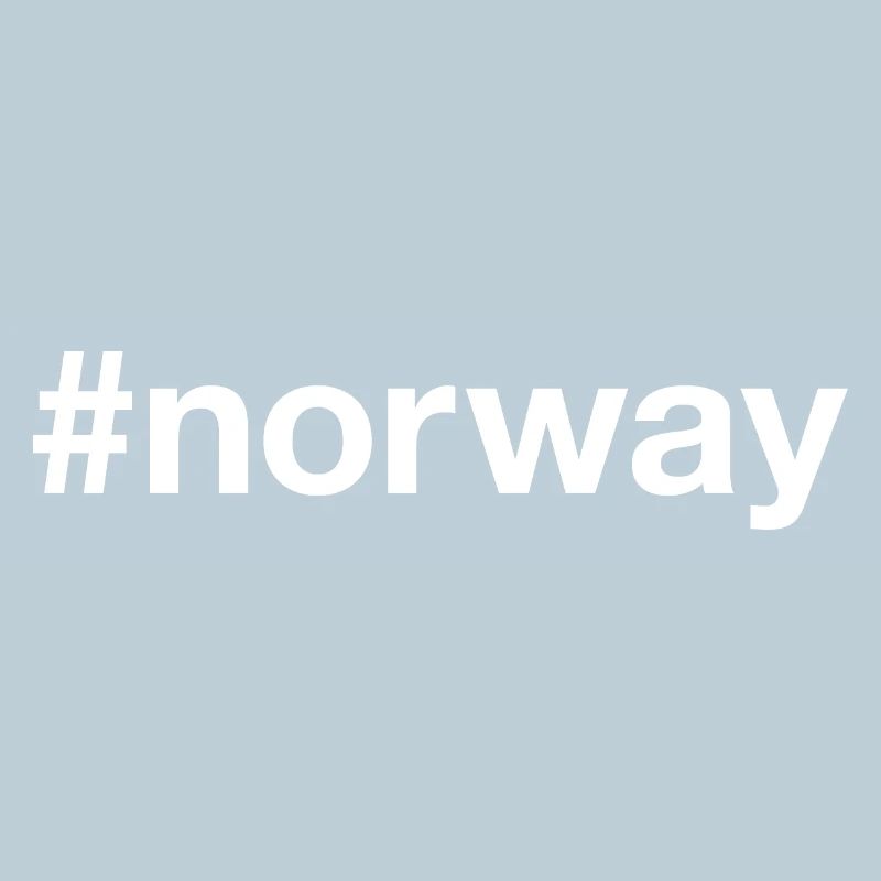 NORWAY Hashtag Norwegen