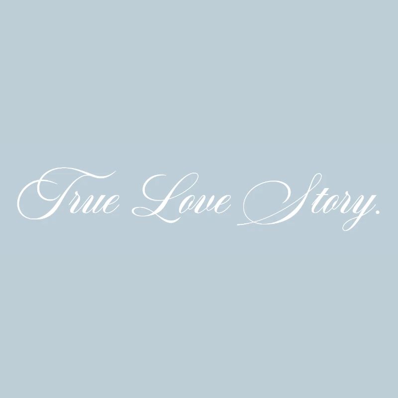 Lettrage de True Love Story