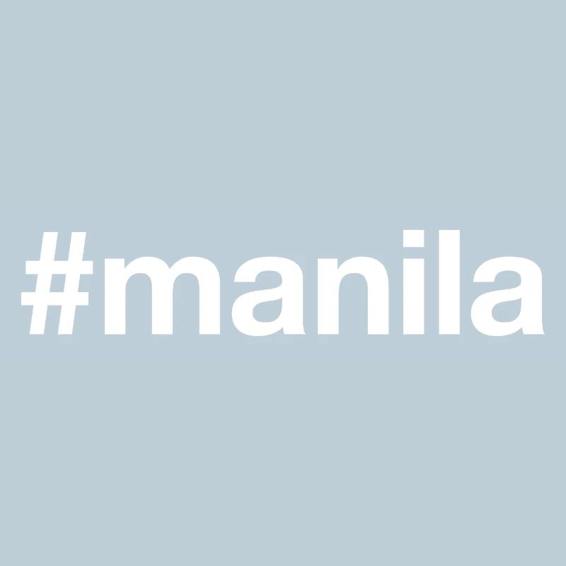 MANILA Hashtag Philippinen