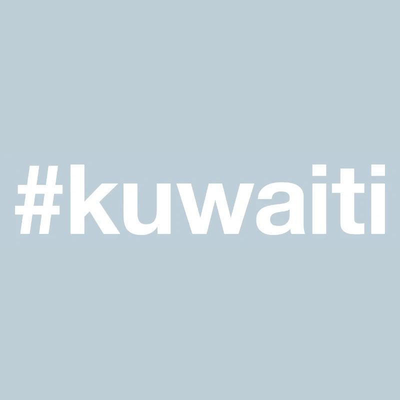 KUWAITI Kuwait Hashtag