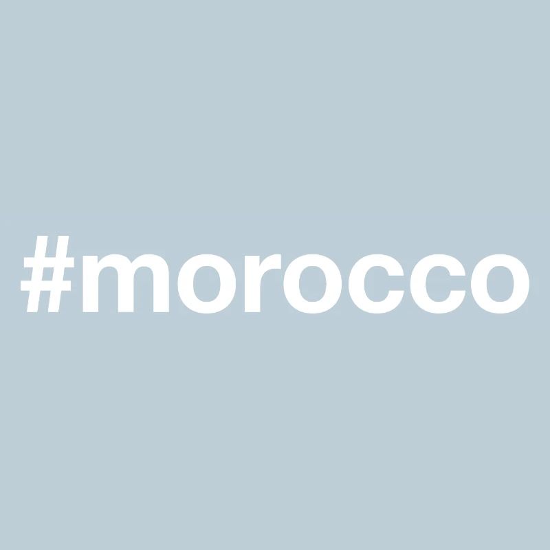 MAROC Hashtag Marokko