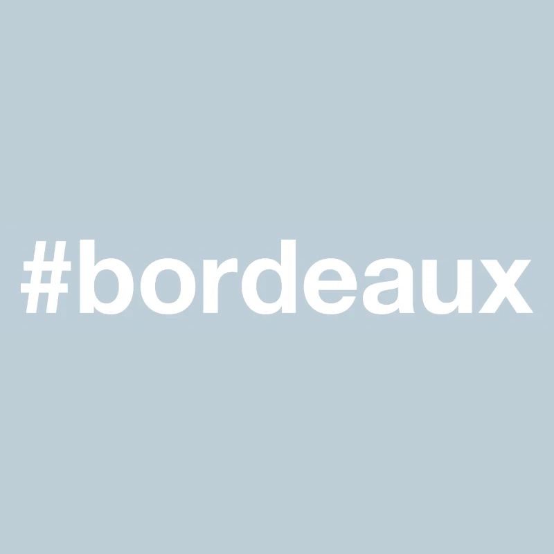 Bordeaux Hashtag