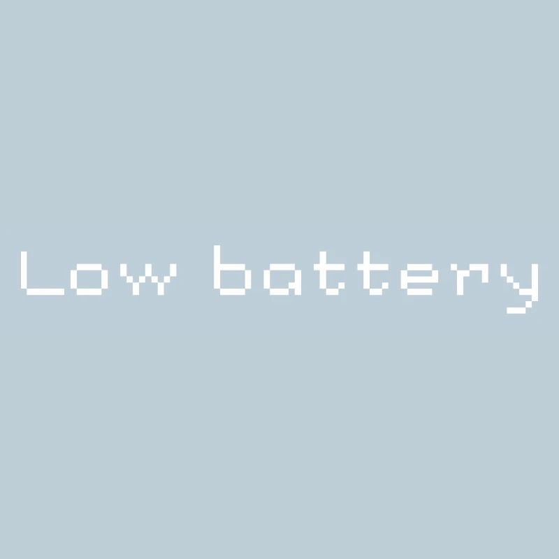 Conception de l’affichage de la batterie faible