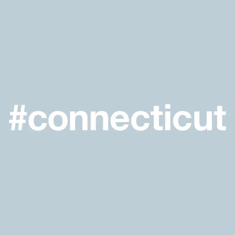 CONNECTICUT Hashtag