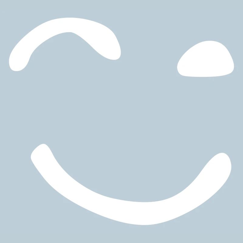 The winking face