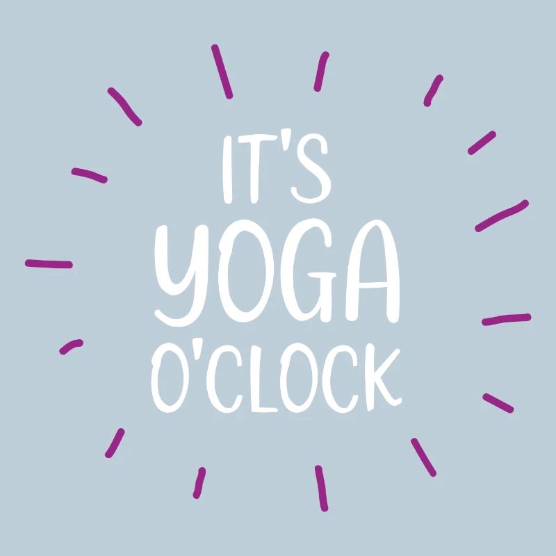 Es ist Yoga O'Clock