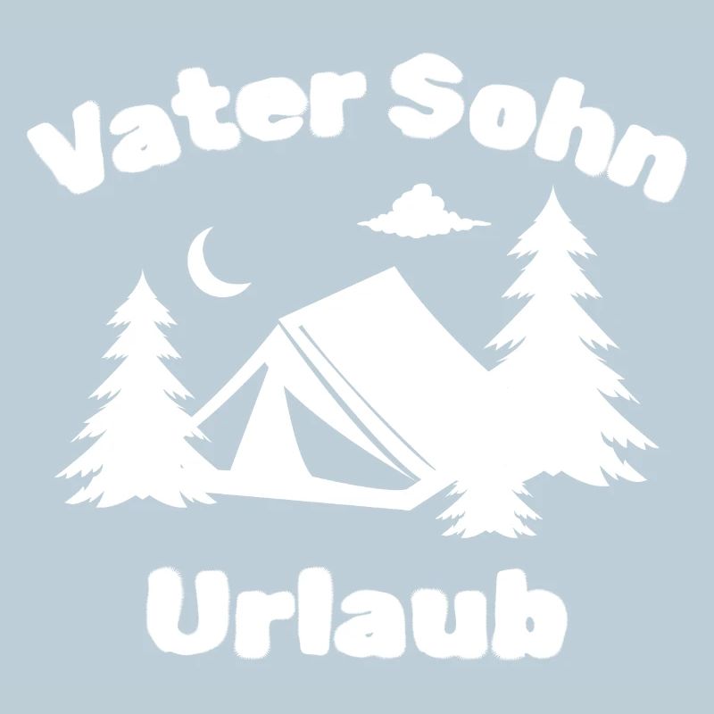 Vater Sohn Urlaub Camping
