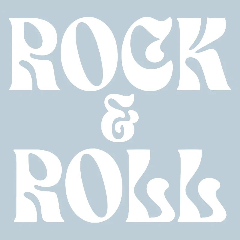 Rock & Roll Retro Typography
