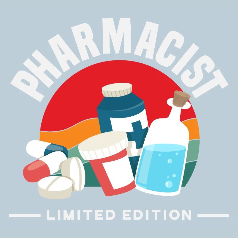 Pharmacist Retro Pharmacy Technician