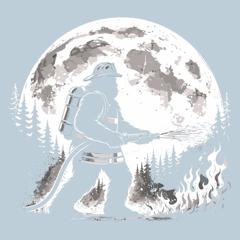 Bigfoot Firefighter