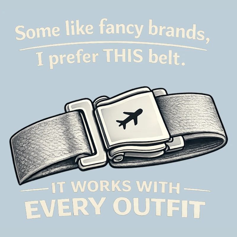 THIS Belt Spruch: Sitzgurt Flugzeug