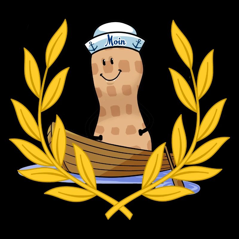 Ahoy Moin Maritime Peanut Sailor Captain Child