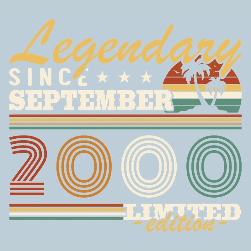 September 2000 Vintage Retro Birthday Gift