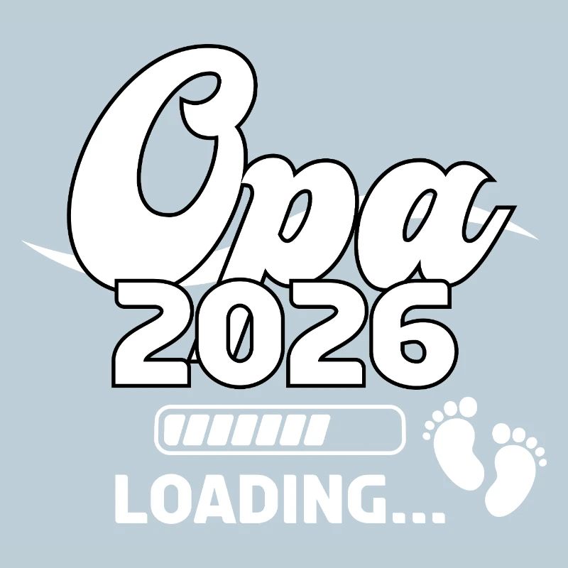 Opa 2026 Loading Baby Footprints Design