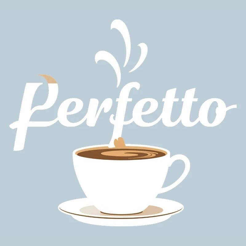 Conception de tasse à café Perfetto