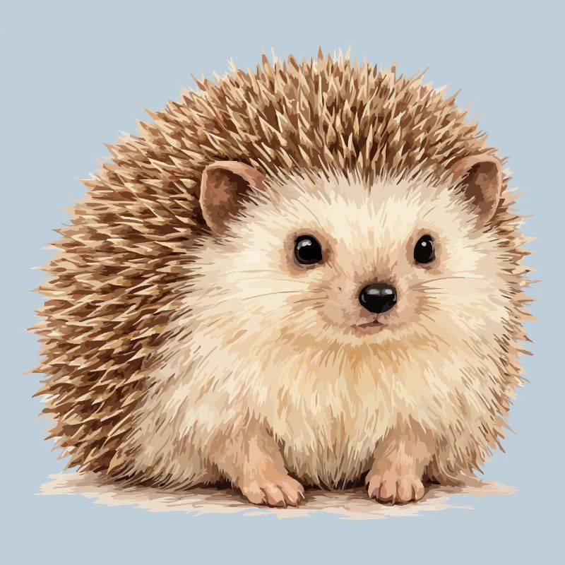 Hedgehog cuddly hero
