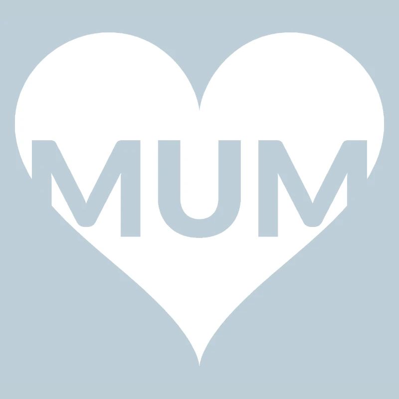 Heart with MUM lettering