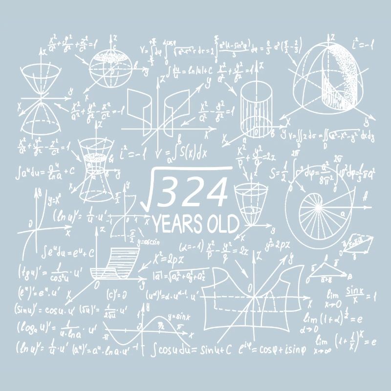 18th Birthday Math Math Student Mathefan