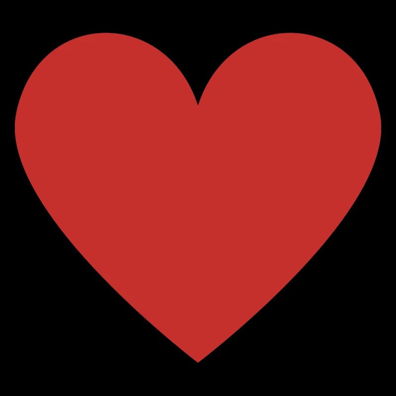 Red Heart Shape