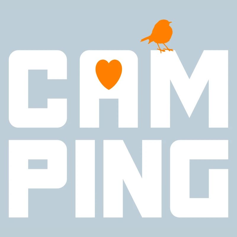 Camping Vogel Camper Nature Fan Holiday Spring