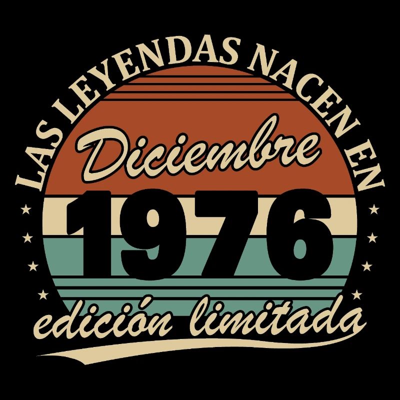 December 1976 Retro Vintage Anniversary
