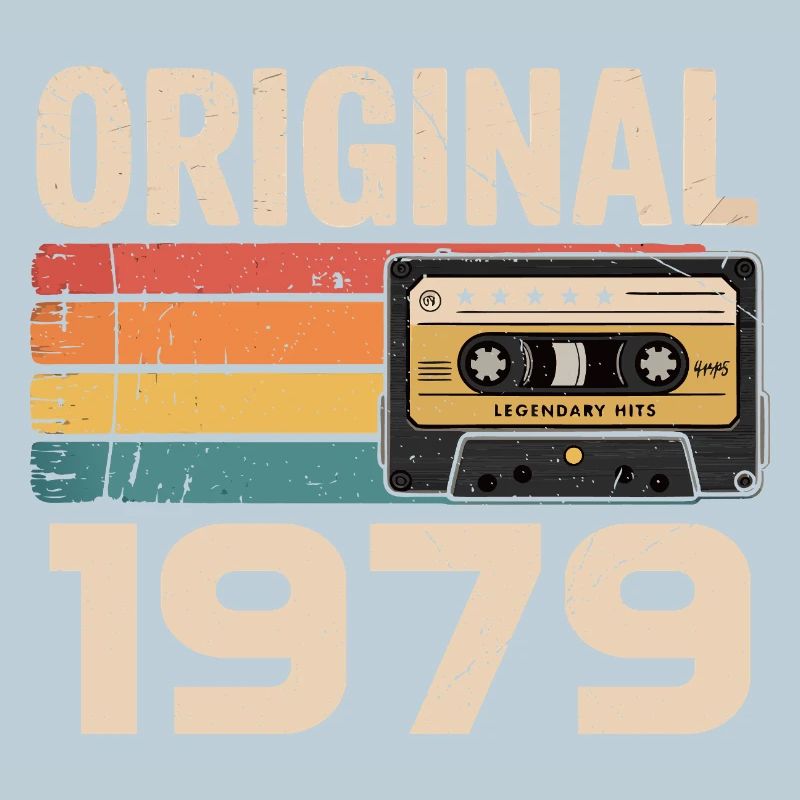 Originaler Retro-Geburtstag 1979