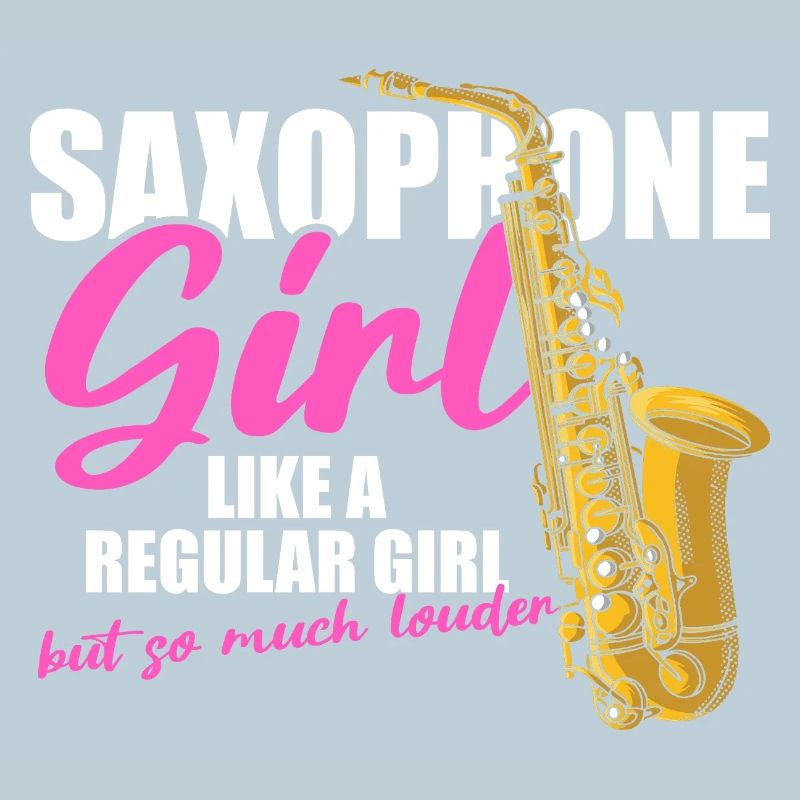 Fille saxophone Joueuse de saxophone