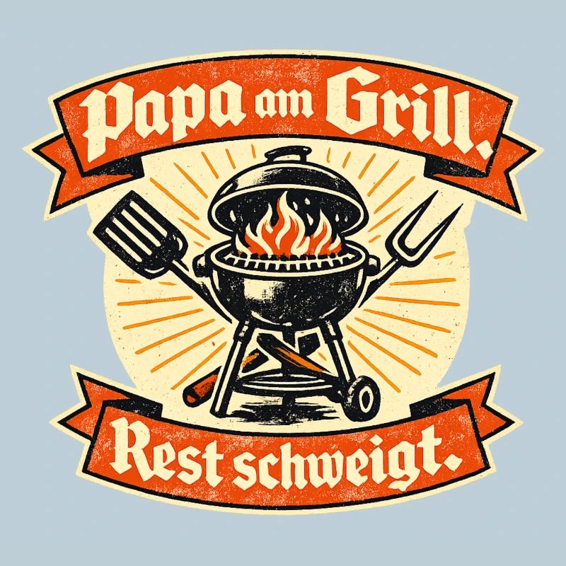 Dad at the Grill – Father's Day Gift Design