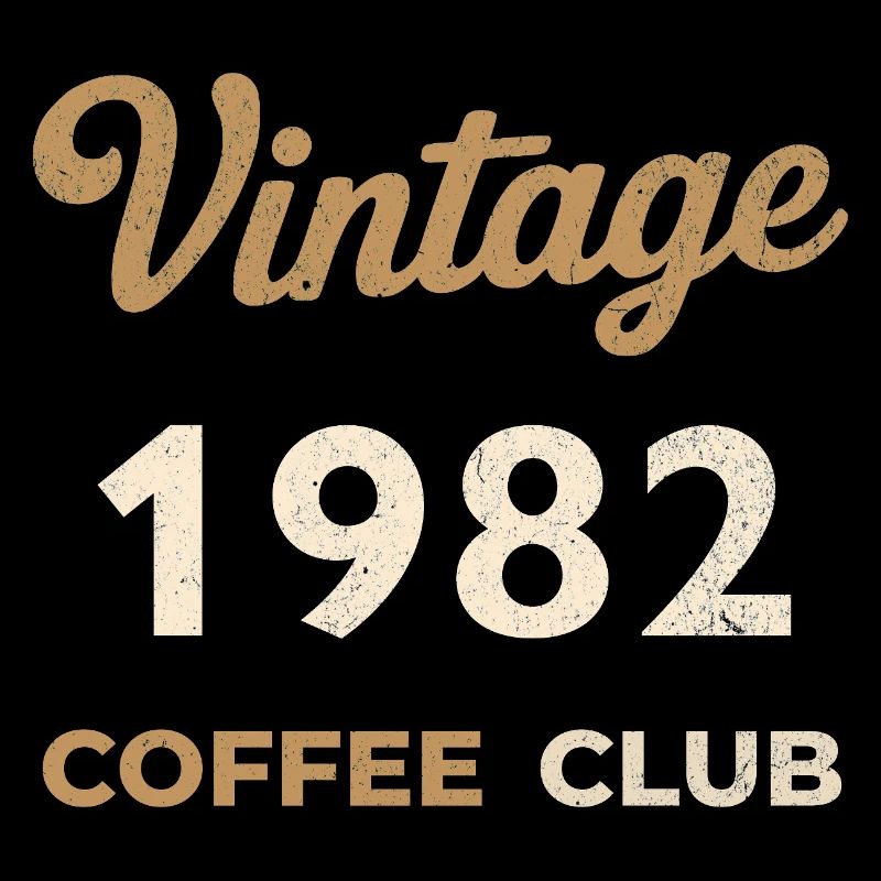 Millésime 1982 – Année de naissance rétro du Coffee Club